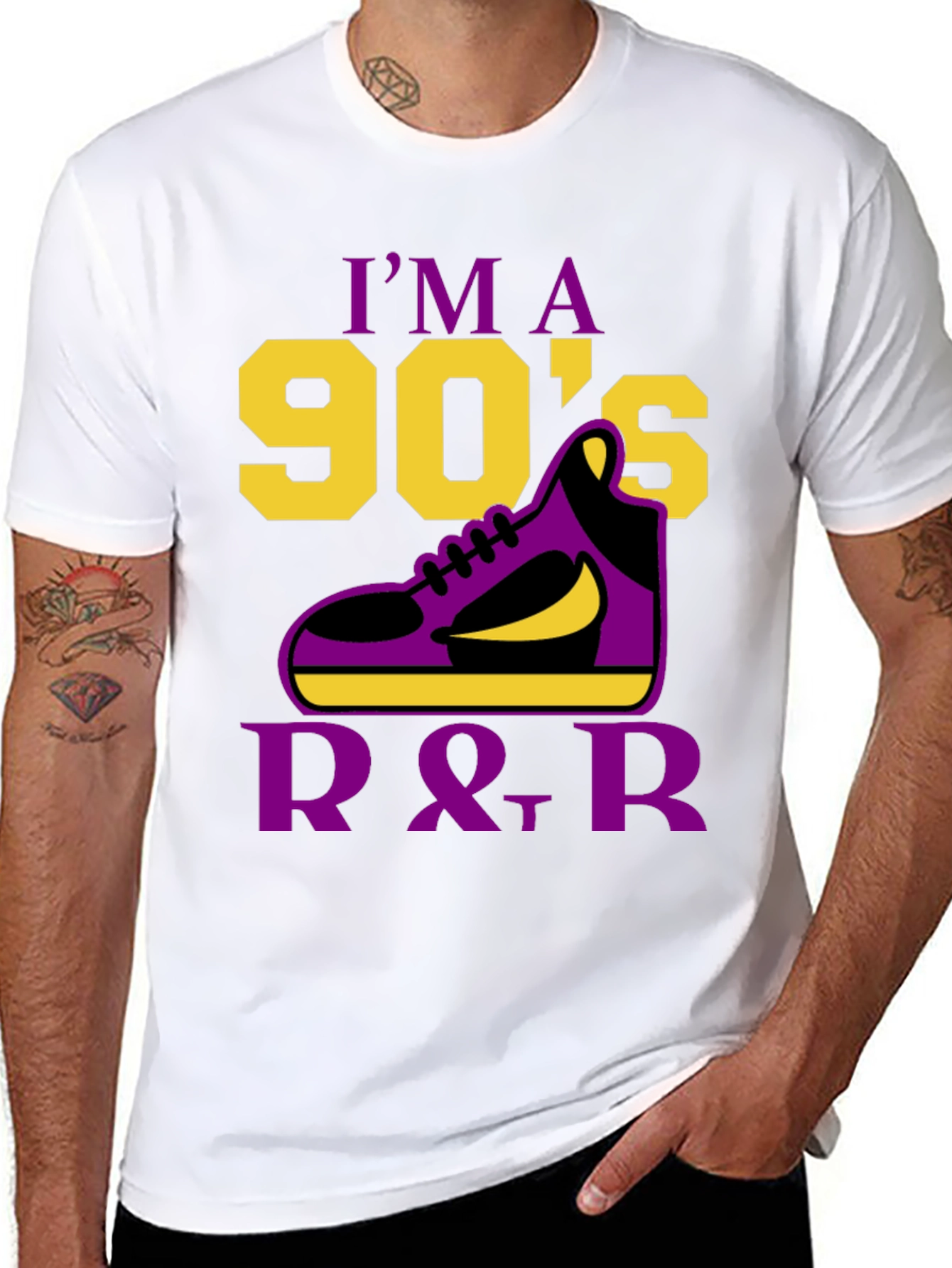 90s Vibe Graphic Tee - Retro Style