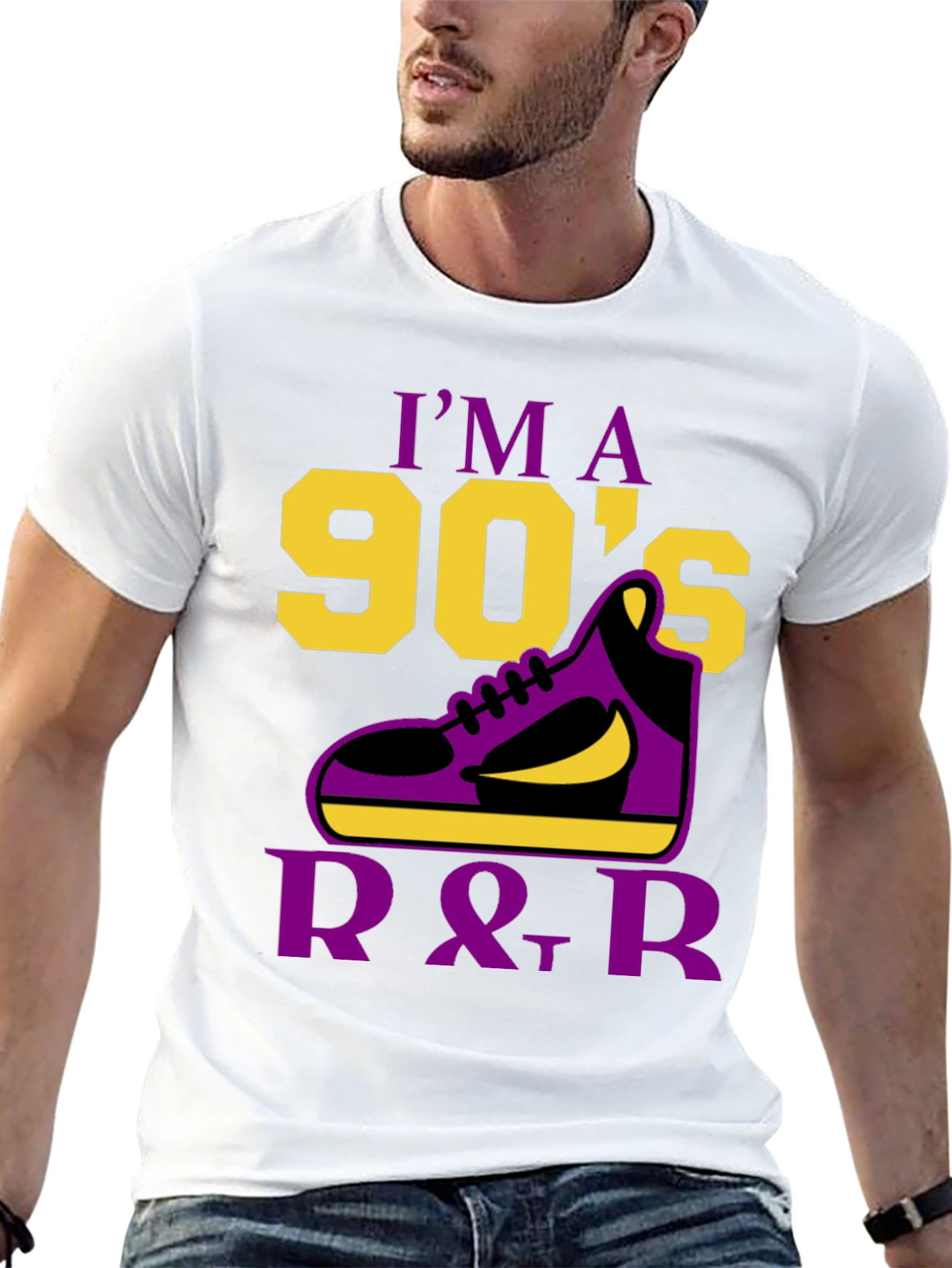90s Vibe Graphic Tee - Retro Style