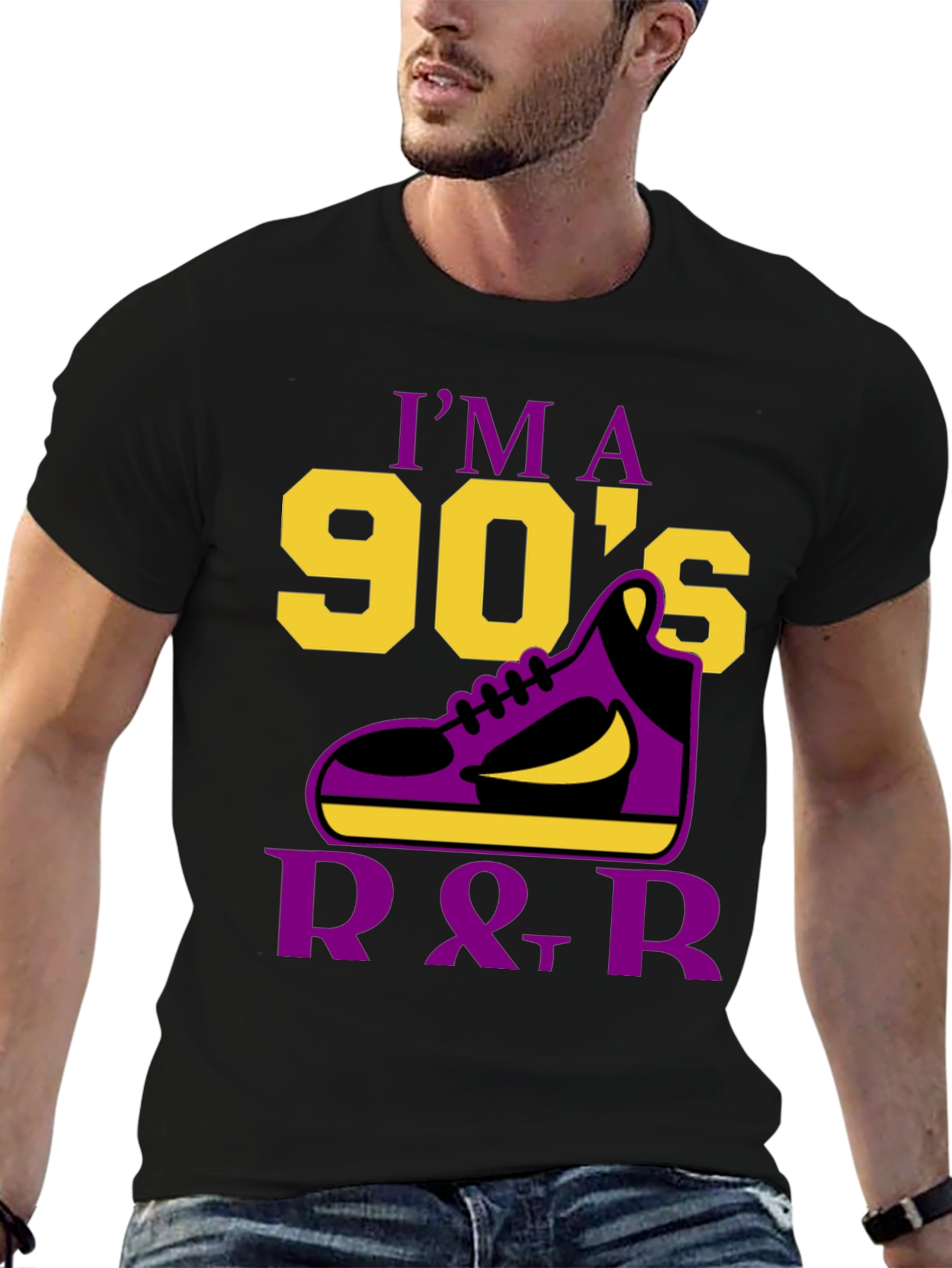 90s Vibe Graphic Tee - Retro Style