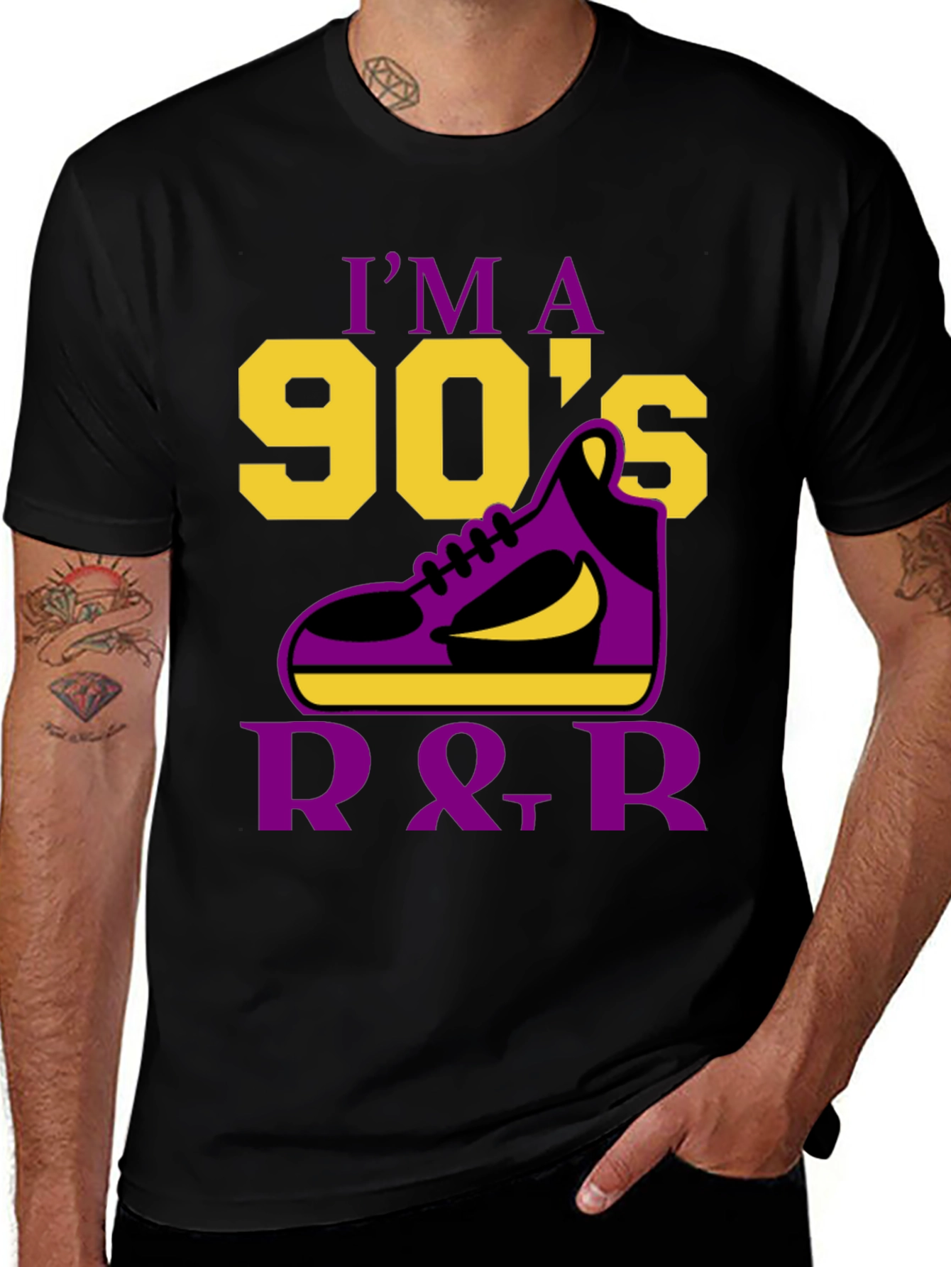 90s Vibe Graphic Tee - Retro Style