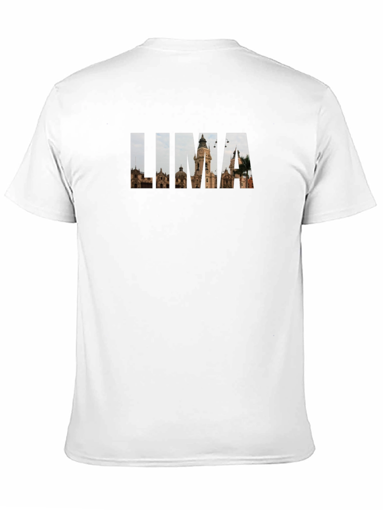 Lima Peru Souvenir T-Shirt - Black