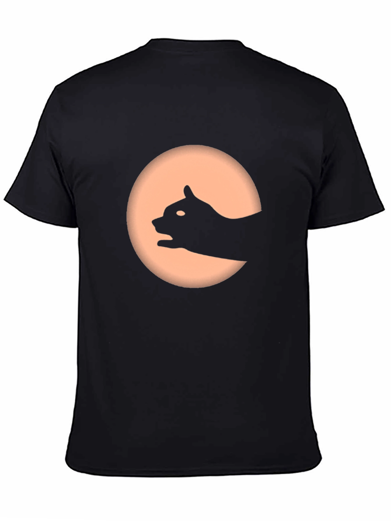 Cat Shadow T-Shirt - Unique Graphic Tee