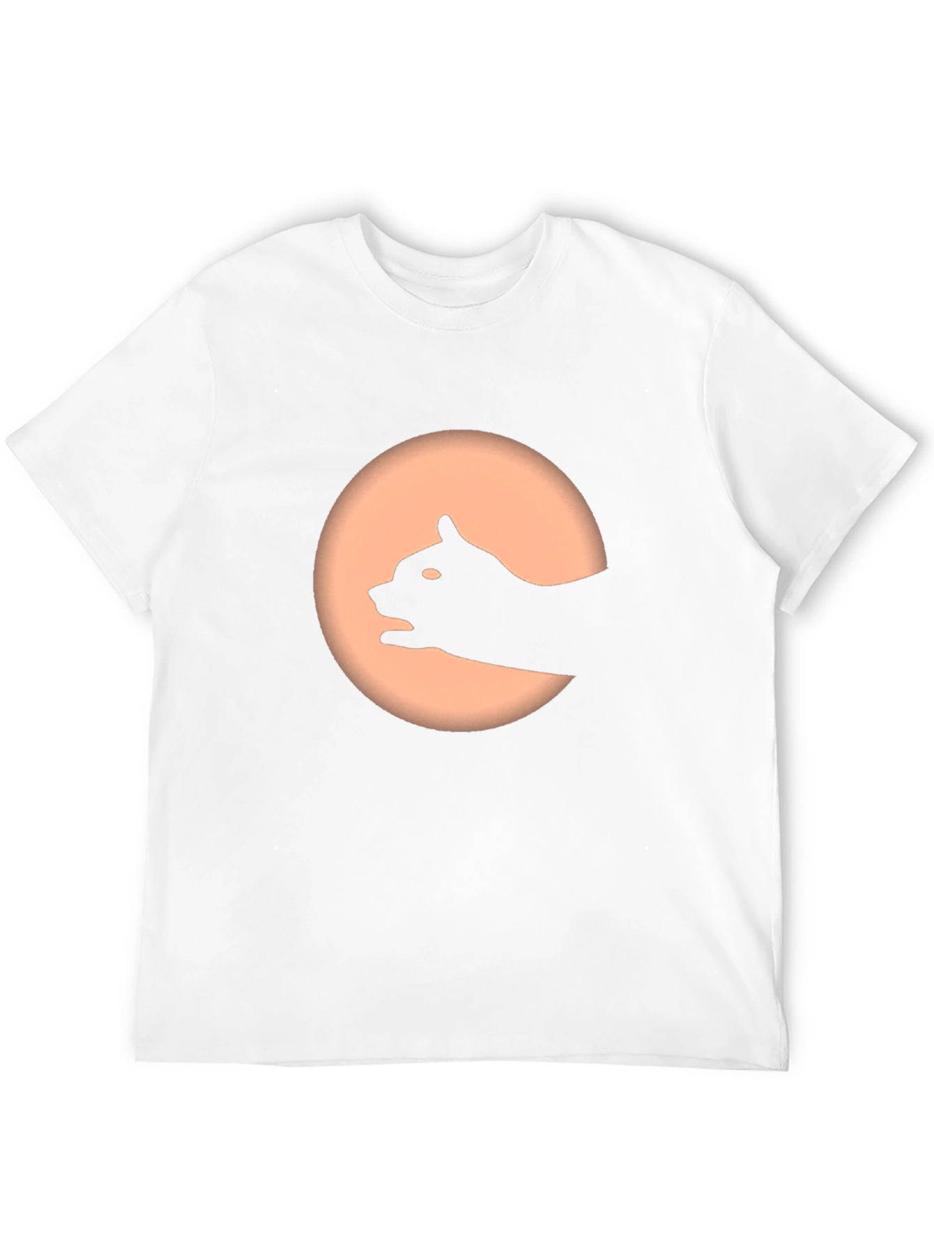 Cat Shadow T-Shirt - Unique Graphic Tee