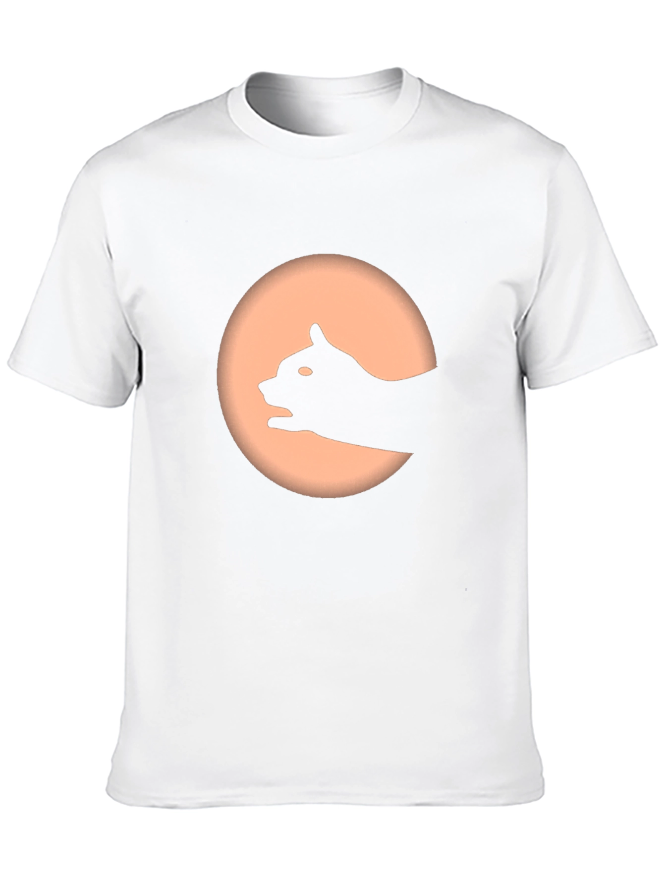 Cat Shadow T-Shirt - Unique Graphic Tee