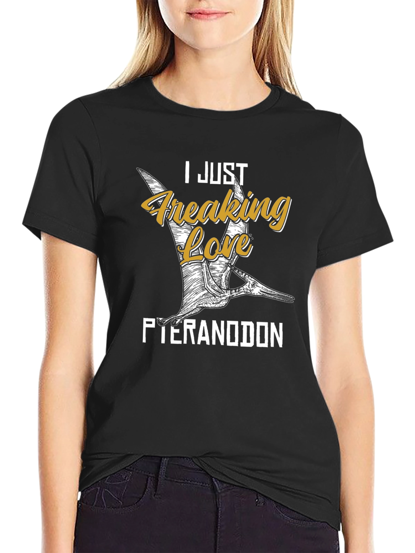 I Love Pteranodon Graphic Tee