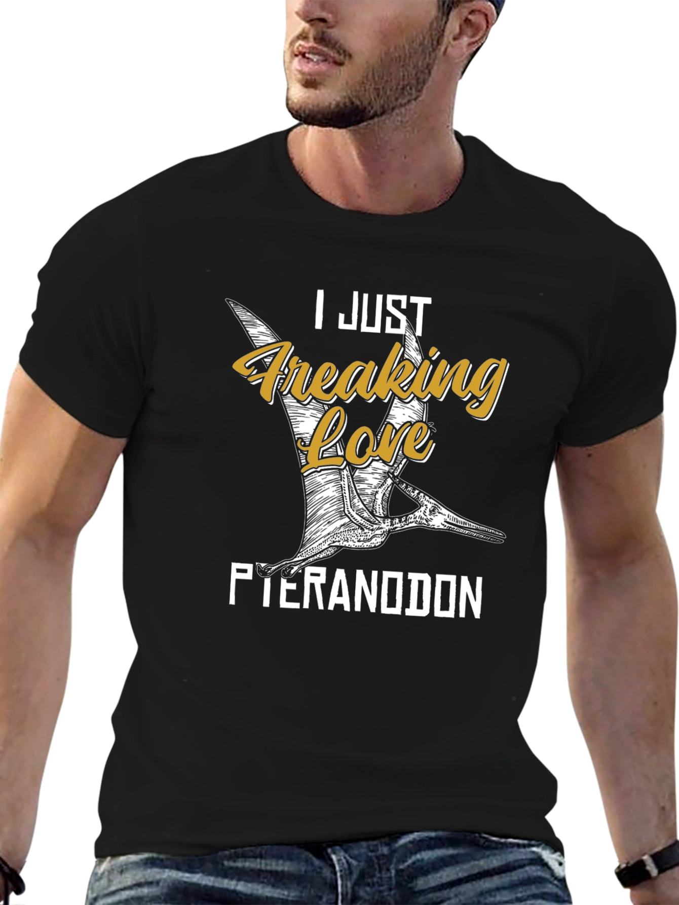 I Love Pteranodon Graphic Tee