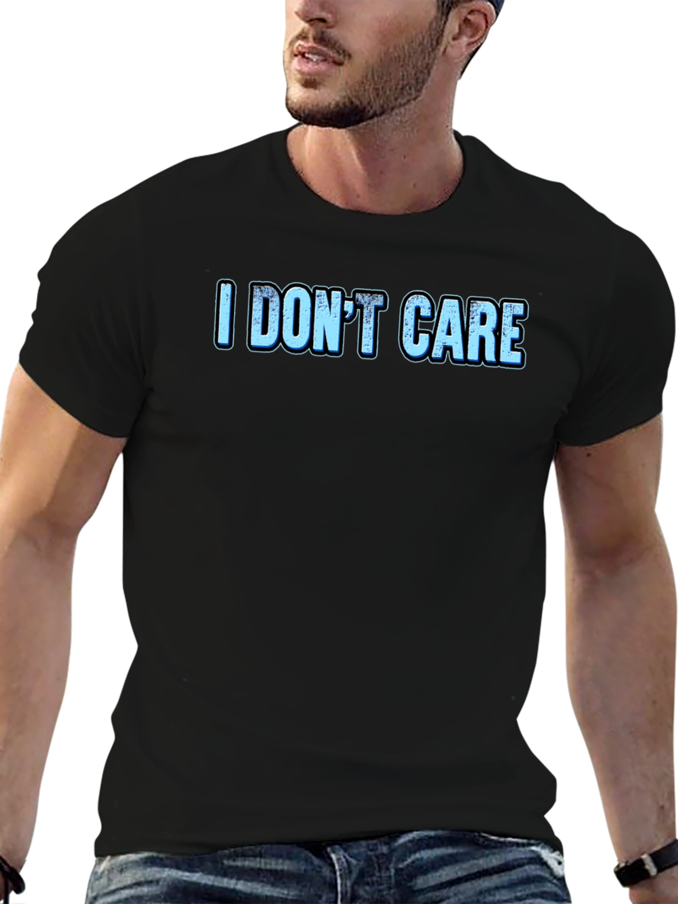 I Dont Care Graphic Tee