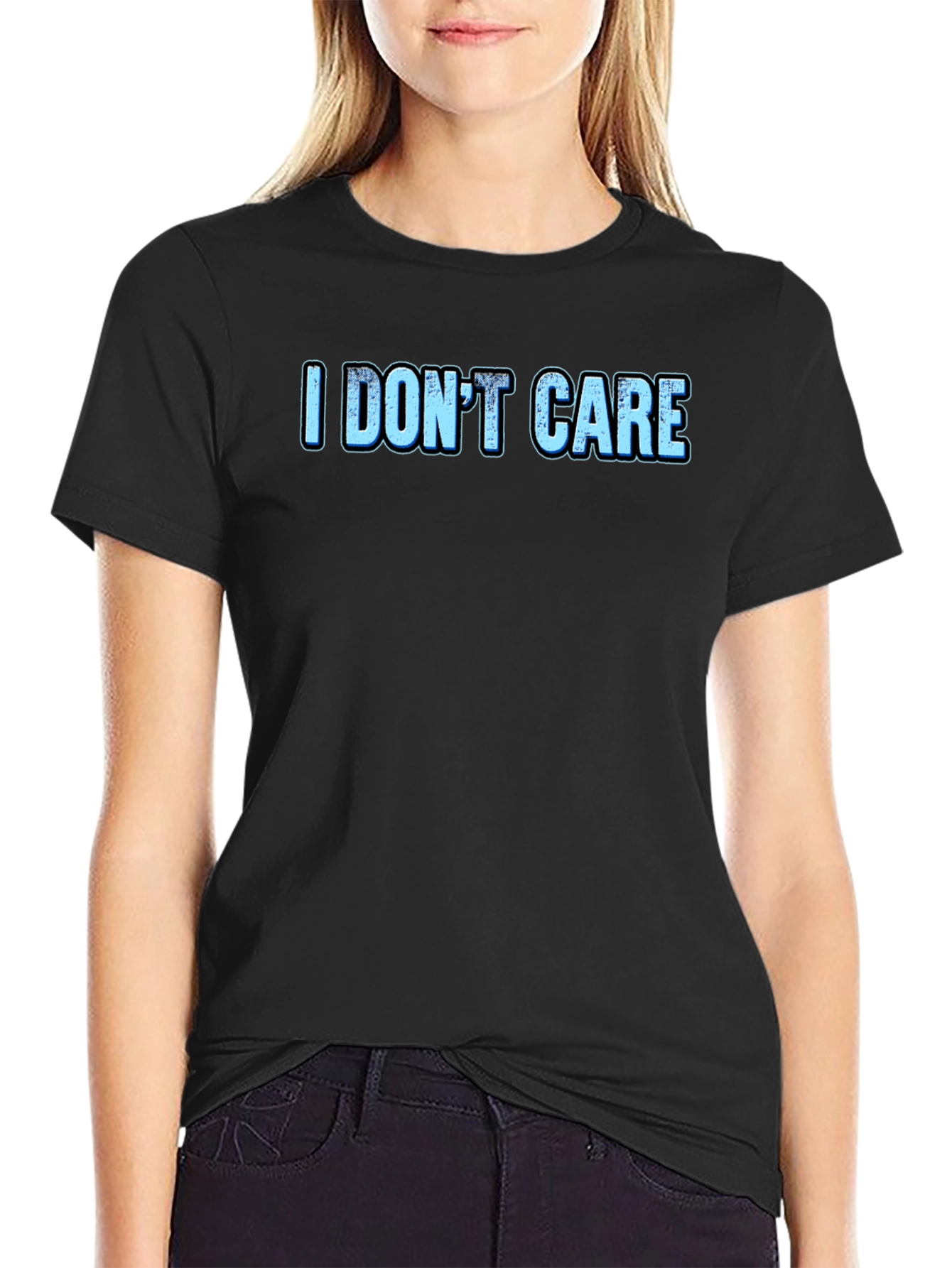 I Dont Care Graphic Tee