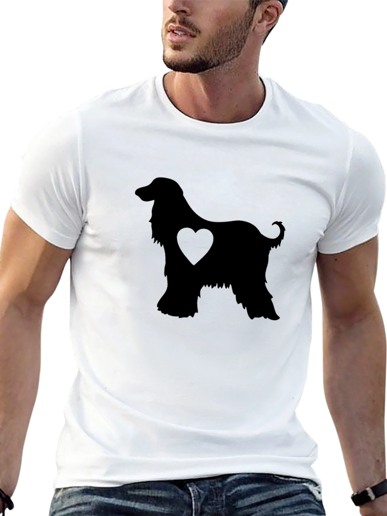 Dog Breed Heart T-Shirt - Casual Comfort