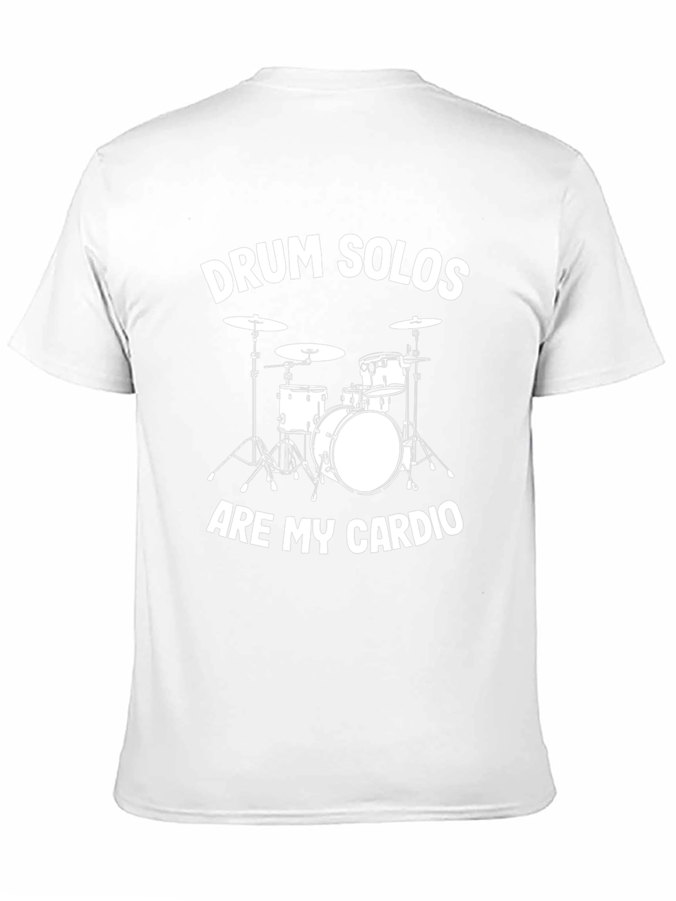 Drum Solos Cardio Black Graphic Tee