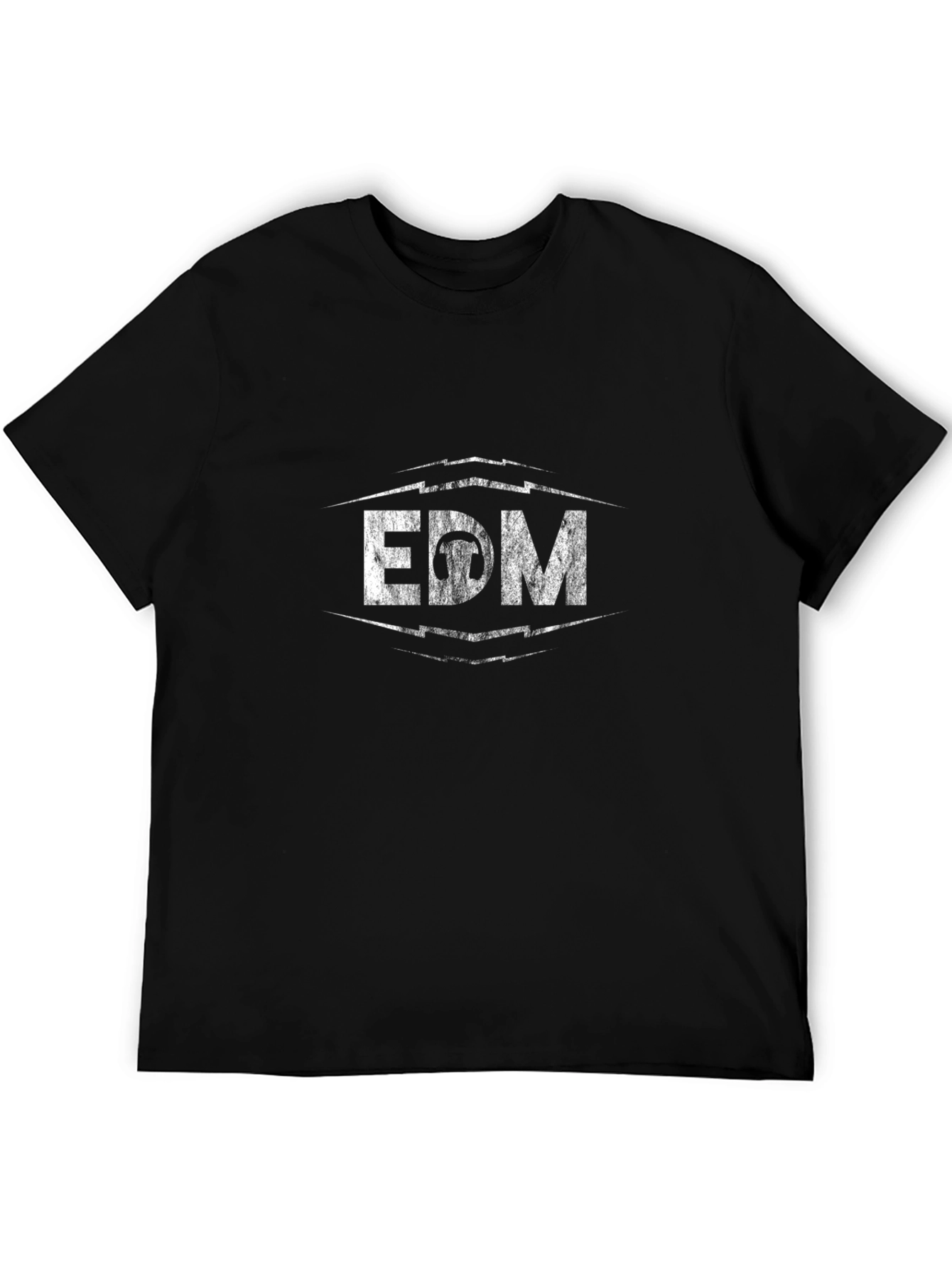 EDM Music Black T-Shirt - Cool Graphic Tee