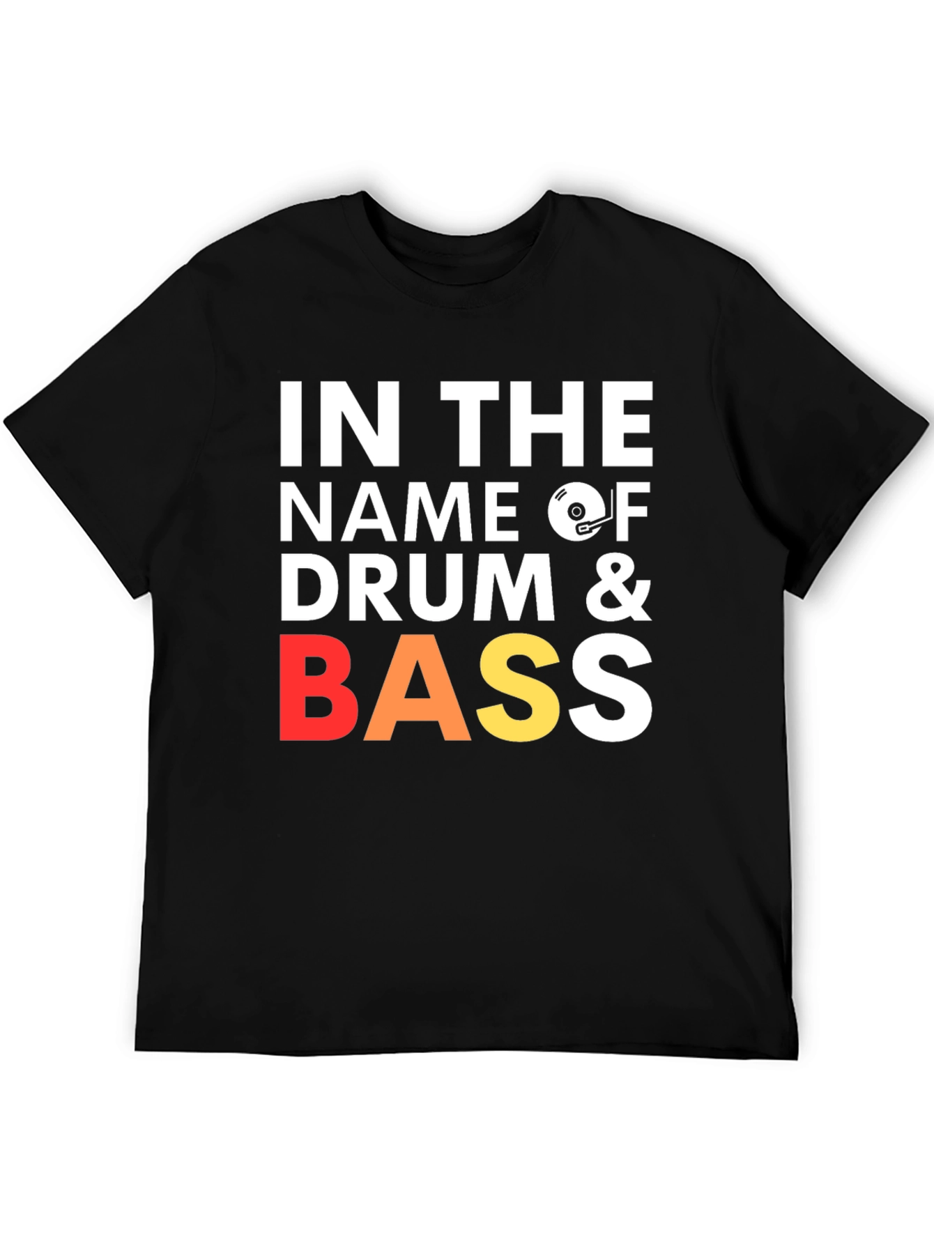 Drum & Bass Graphic T-Shirt - Music Lover Tee