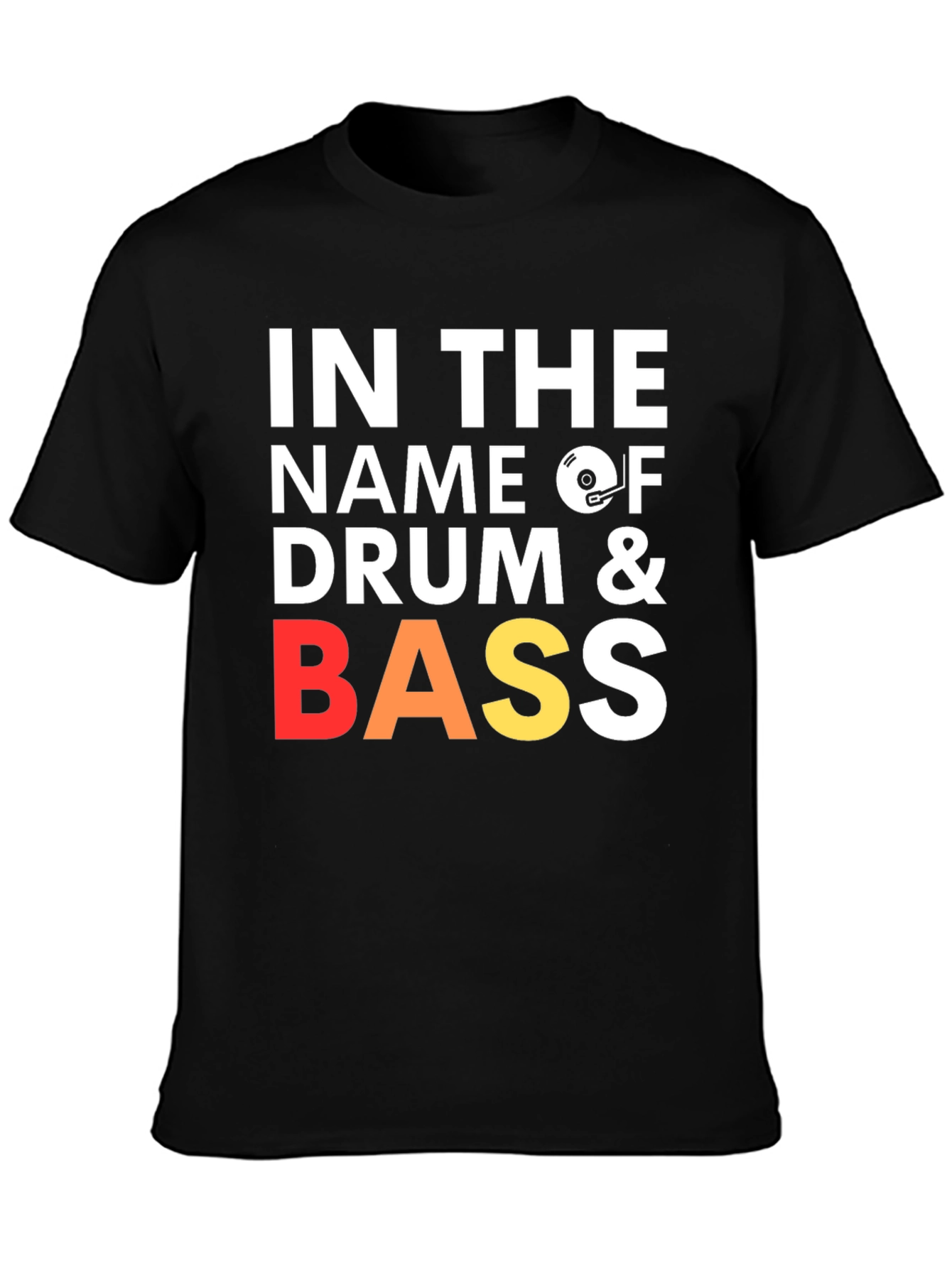 Drum & Bass Graphic T-Shirt - Music Lover Tee