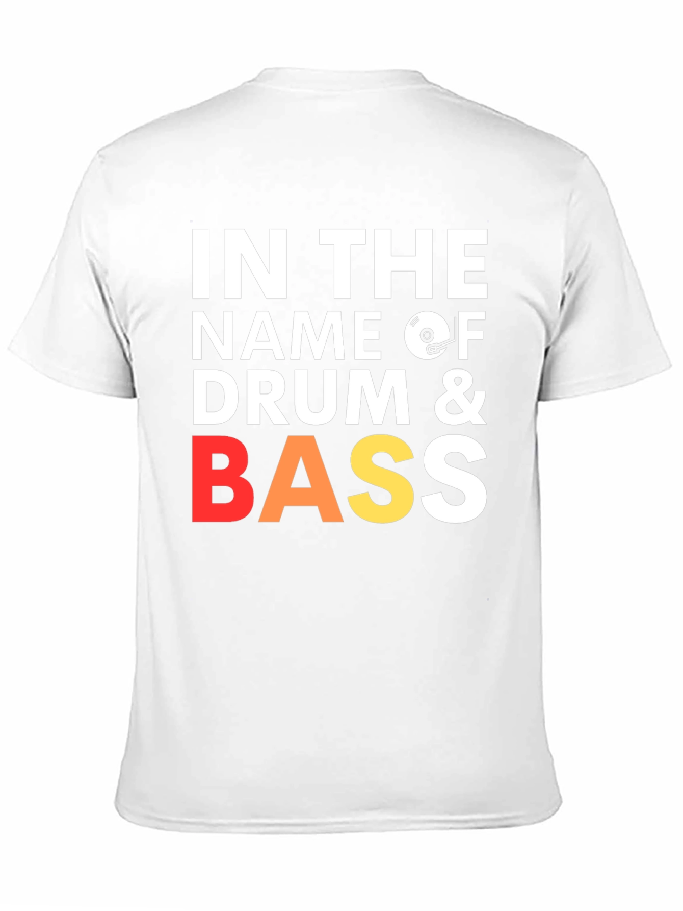 Drum & Bass Graphic T-Shirt - Music Lover Tee