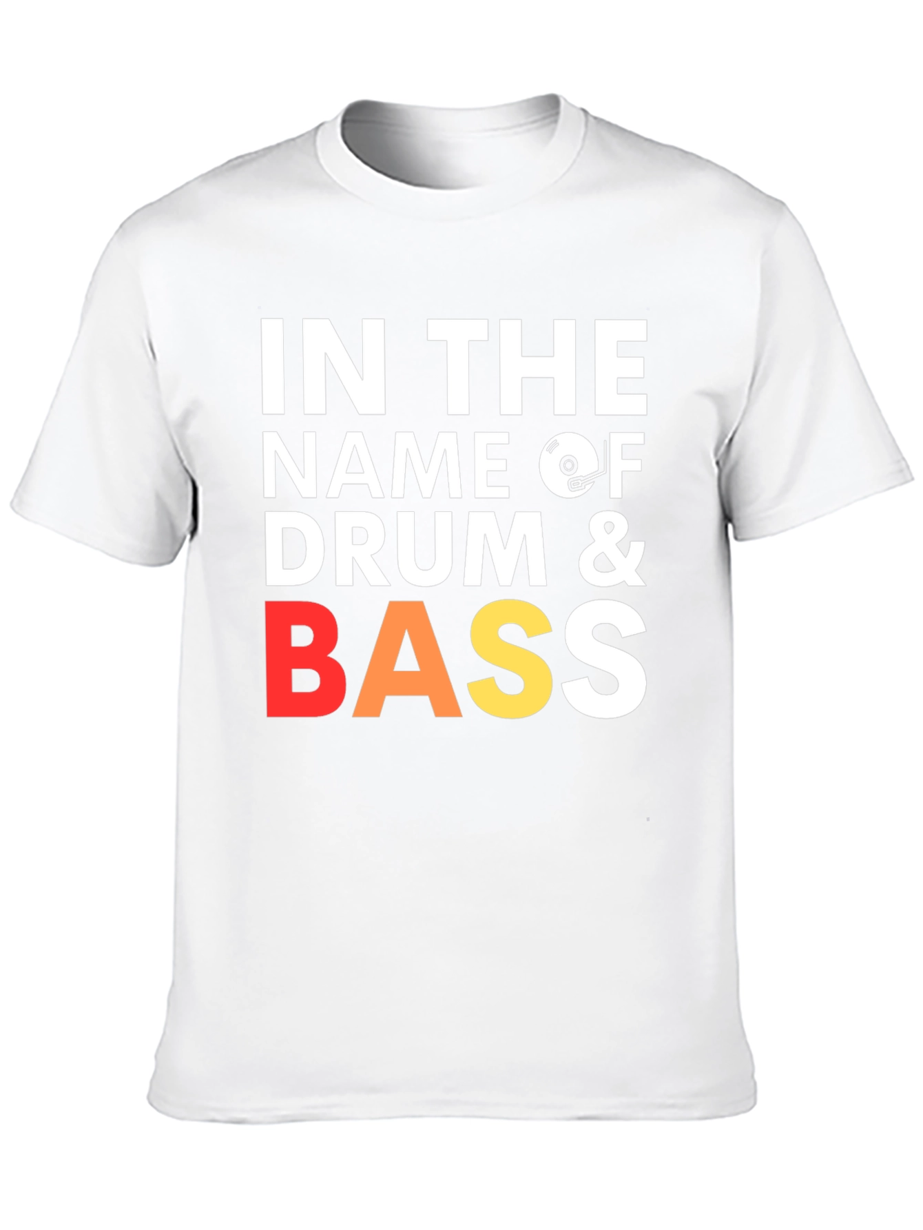 Drum & Bass Graphic T-Shirt - Music Lover Tee