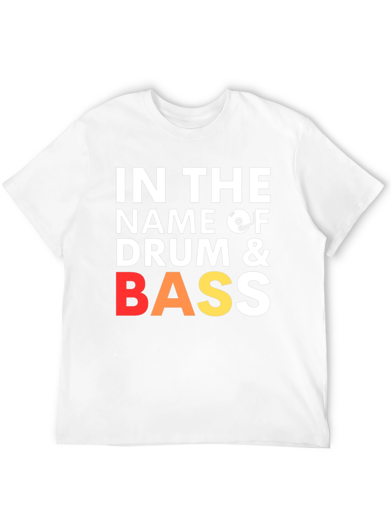 Drum & Bass Graphic T-Shirt - Music Lover Tee