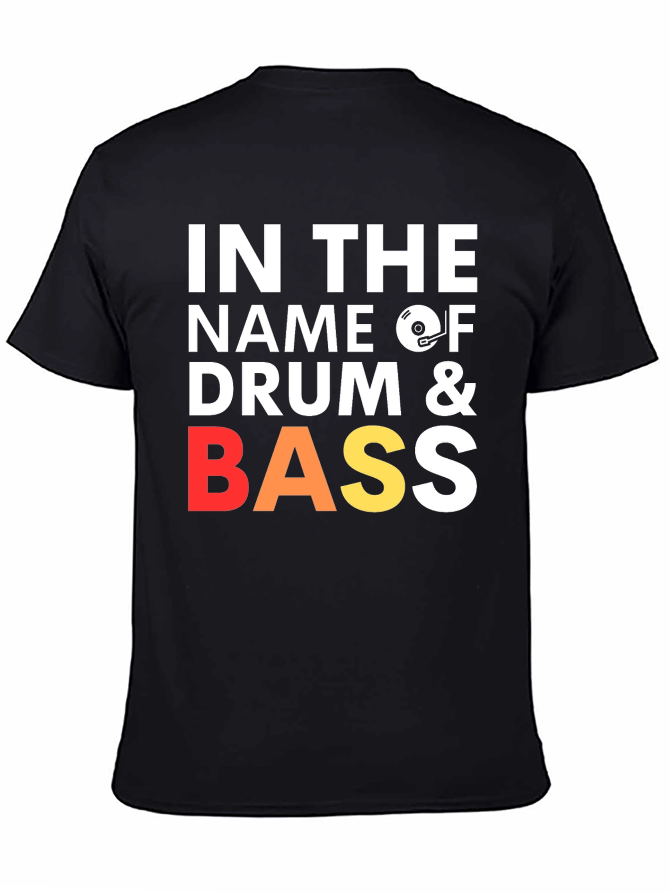 Drum & Bass Graphic T-Shirt - Music Lover Tee