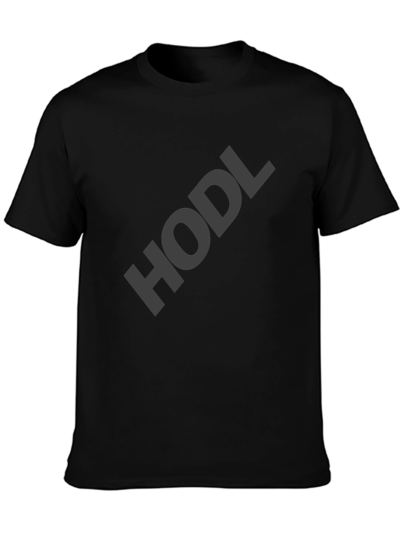 HODL Crypto Investor Black T-Shirt