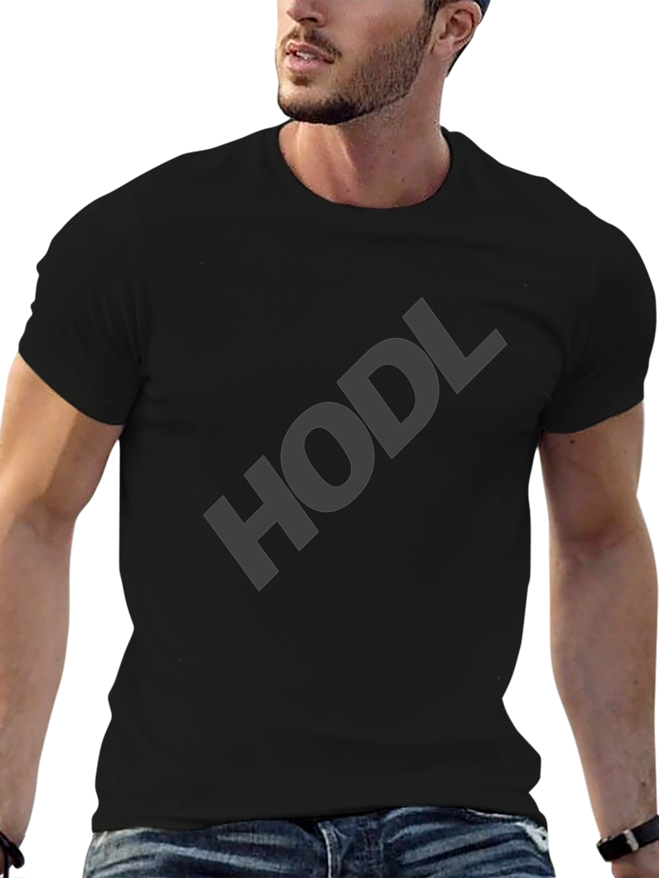 HODL Crypto Investor Black T-Shirt