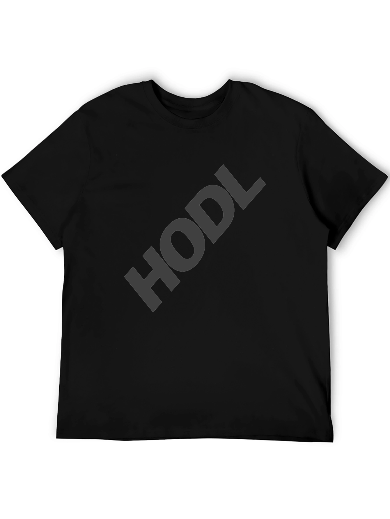 HODL Crypto Investor Black T-Shirt