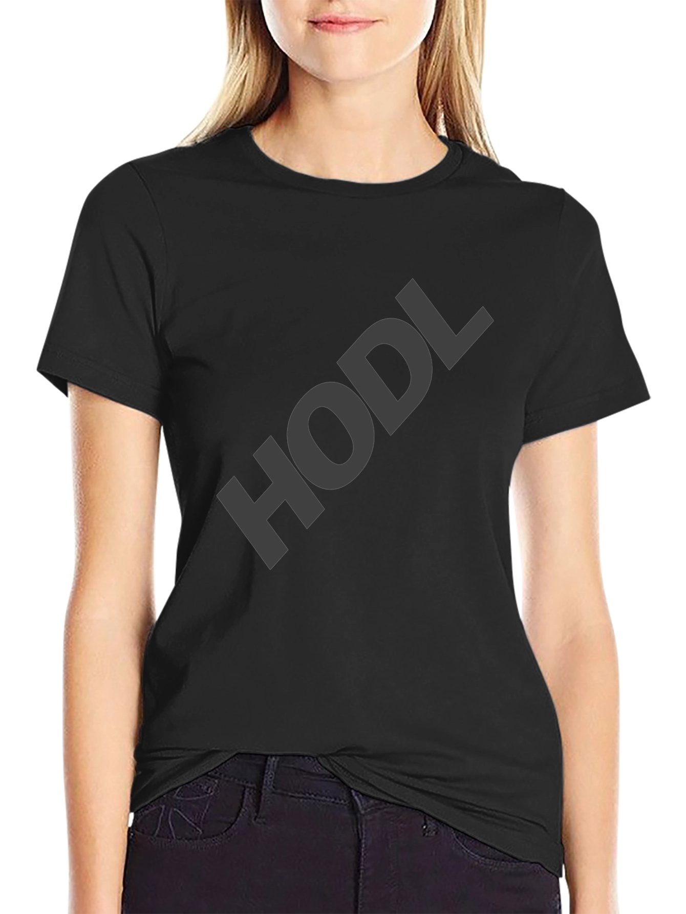 HODL Crypto Investor Black T-Shirt