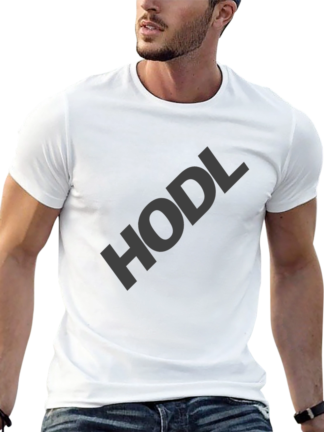 HODL Crypto Investor Black T-Shirt