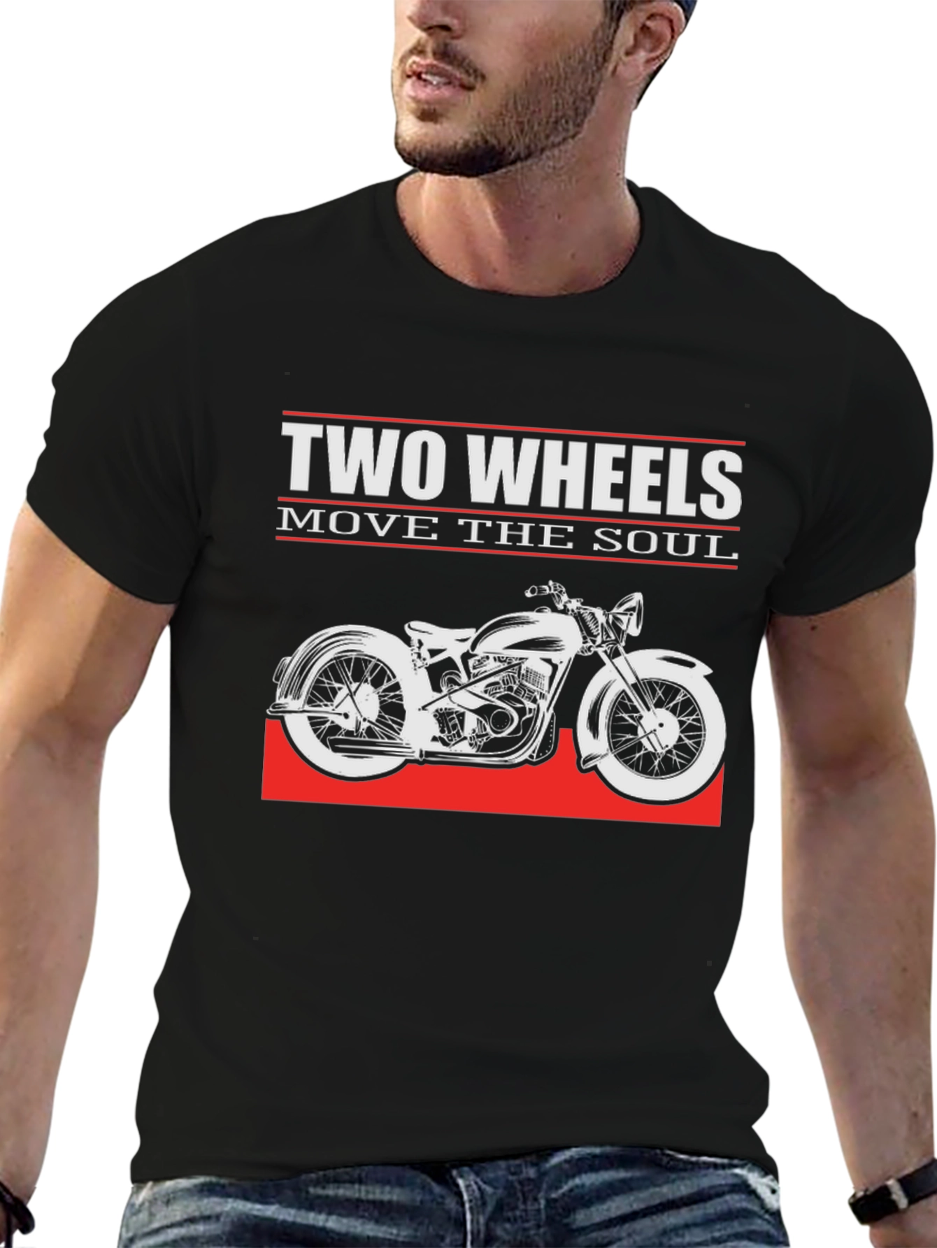 Two Wheels Move The Soul T-Shirt