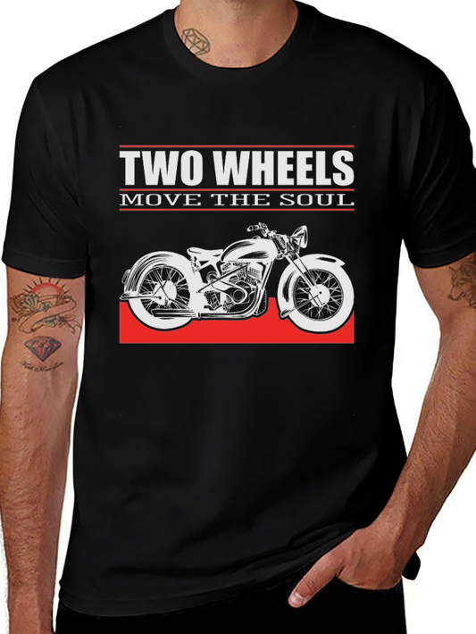 Two Wheels Move The Soul T-Shirt