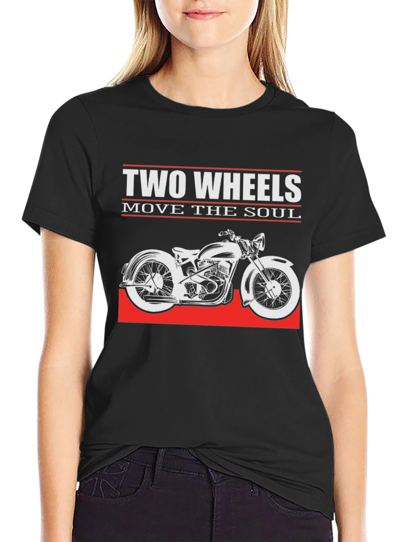 Two Wheels Move The Soul T-Shirt