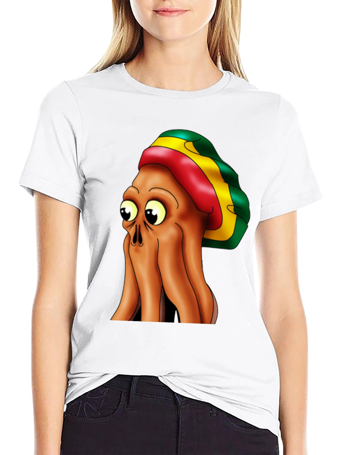 Rasta Octopus Graphic Tee