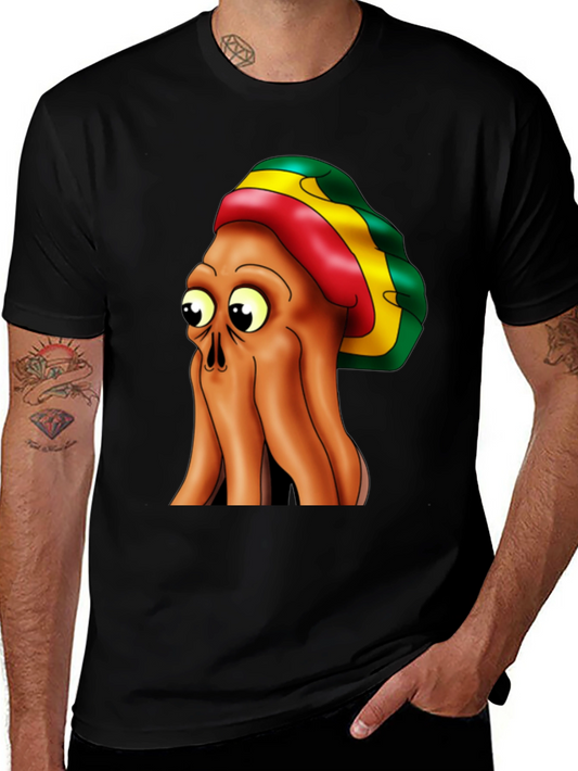 Rasta Octopus Graphic Tee