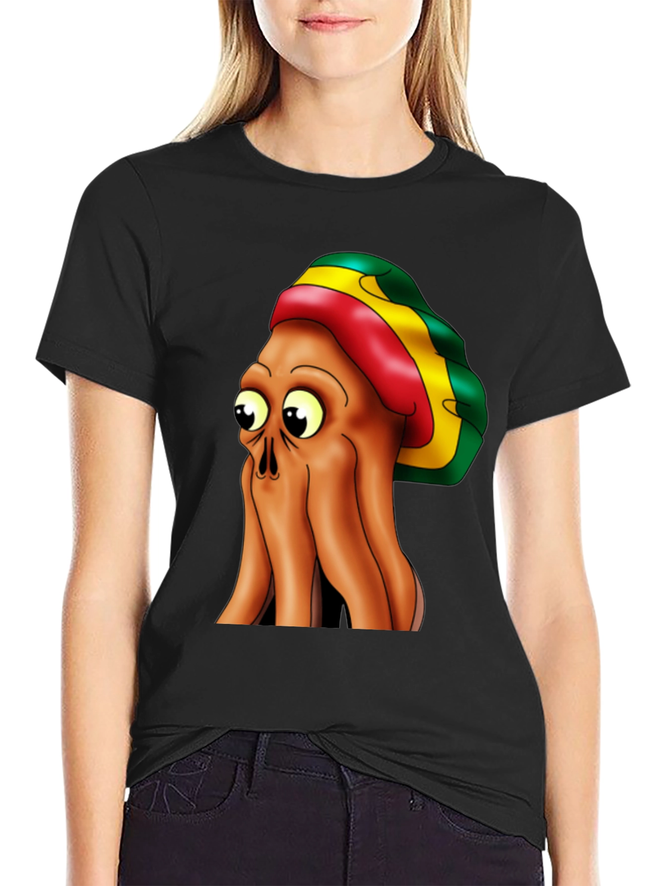 Rasta Octopus Graphic Tee