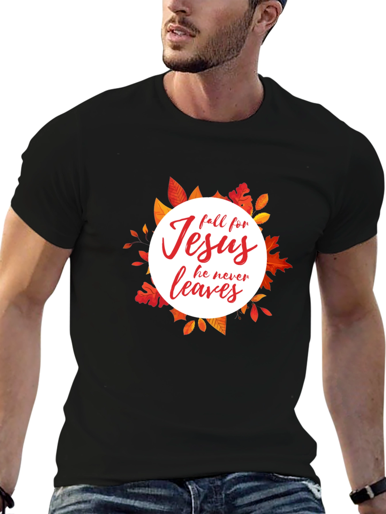 Fall for Jesus Graphic Tee