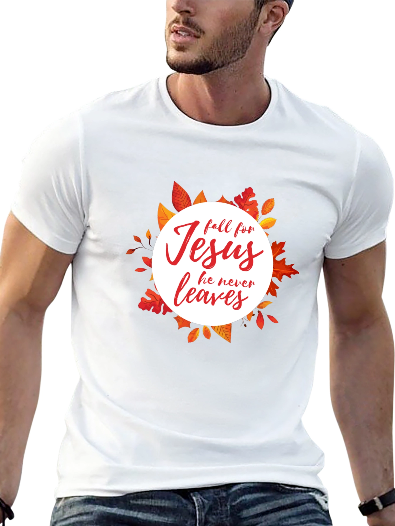 Fall for Jesus Graphic Tee