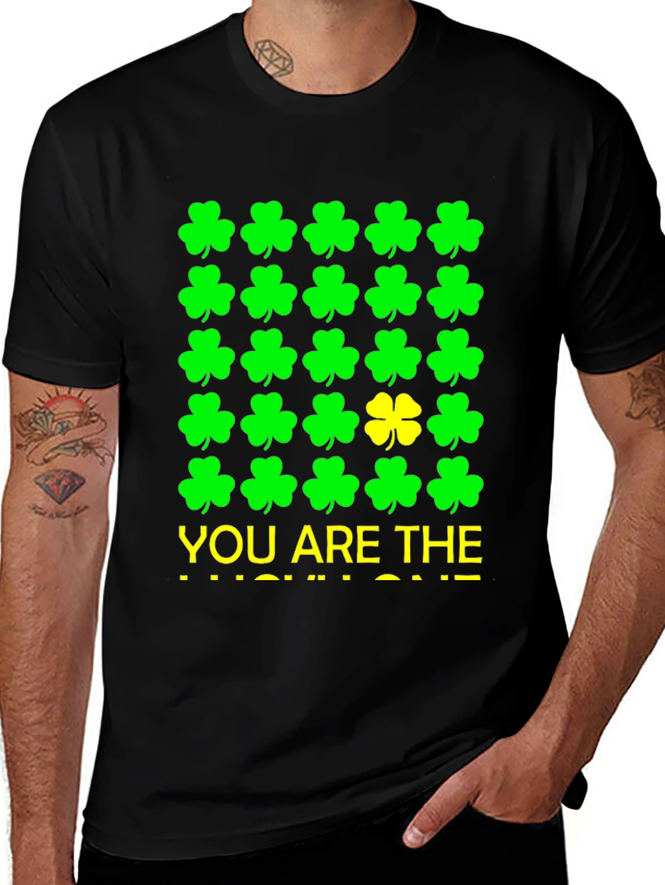 Lucky Shamrock T-Shirt - St. Patricks Day