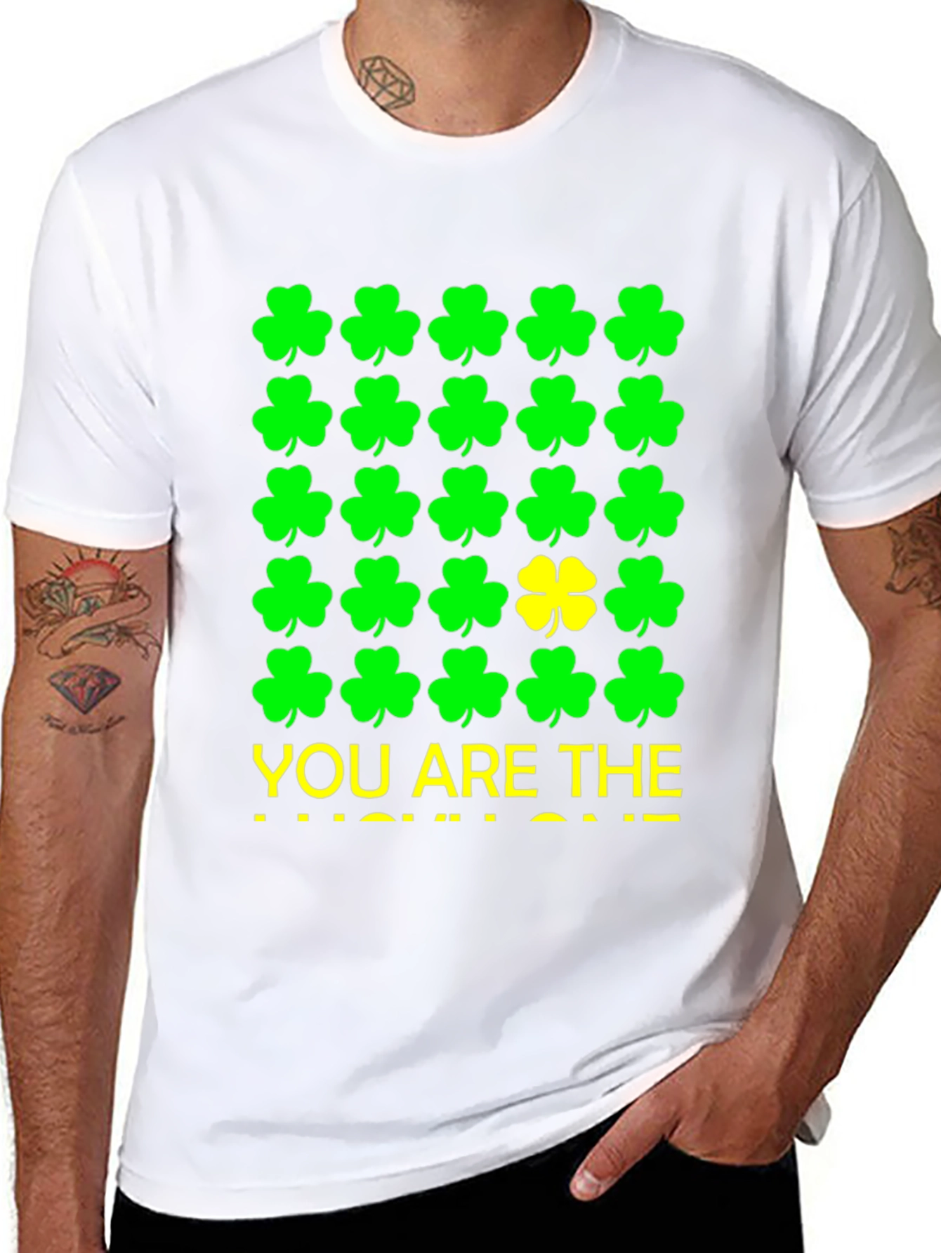 Lucky Shamrock T-Shirt - St. Patricks Day