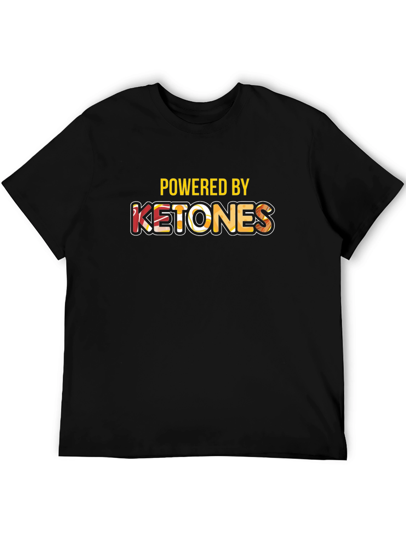 Powered By Ketones Graphic T-Shirt
