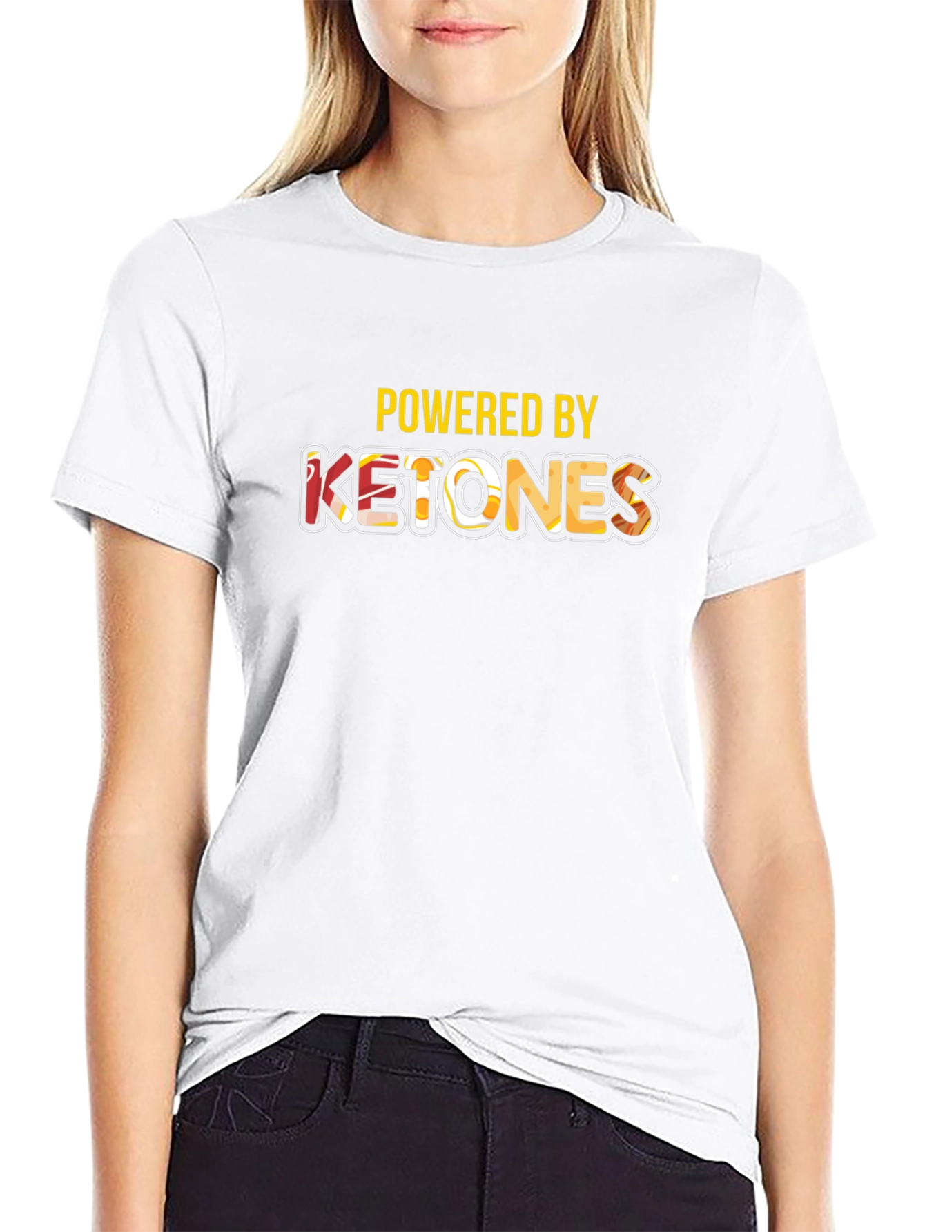 Powered By Ketones Graphic T-Shirt