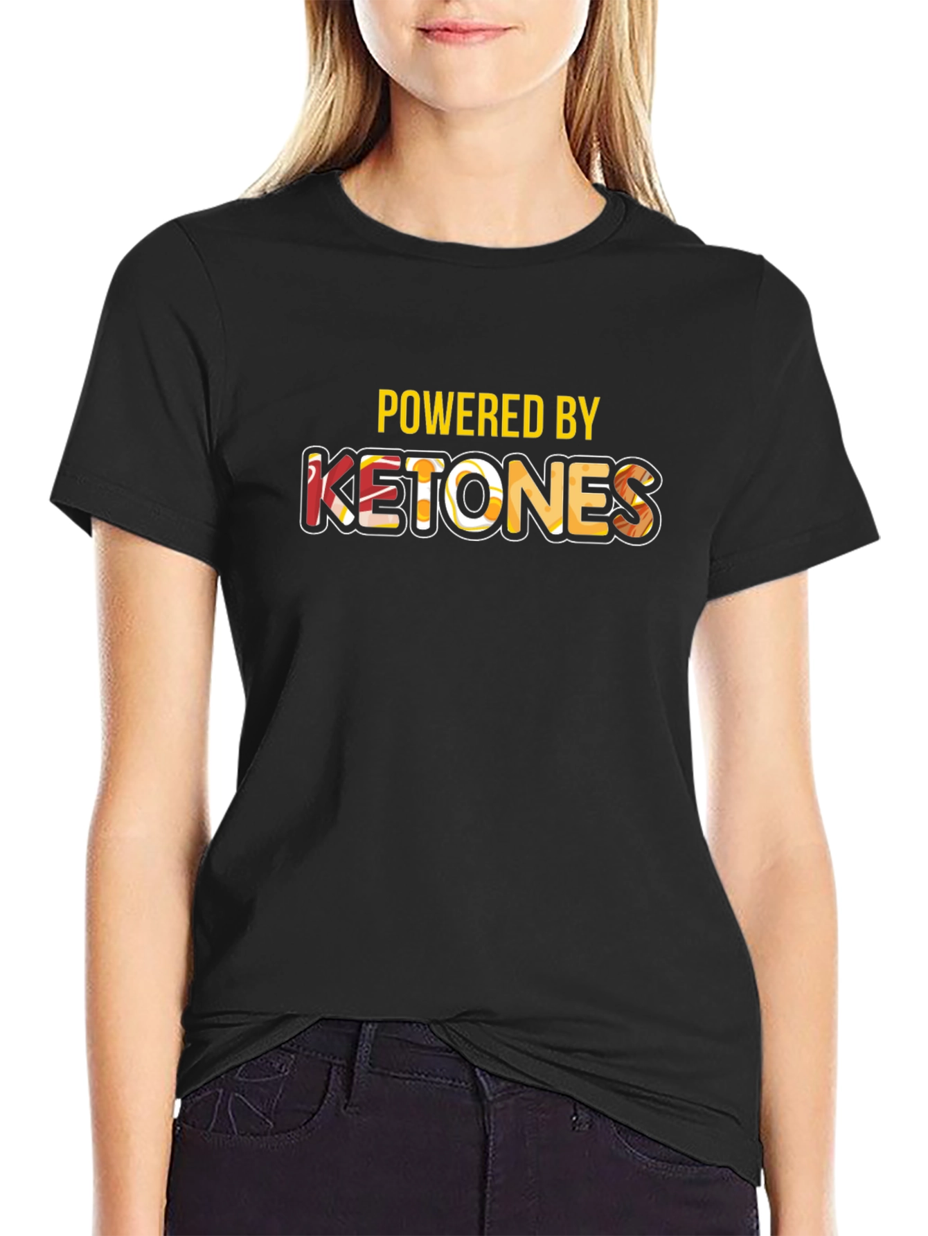 Powered By Ketones Graphic T-Shirt