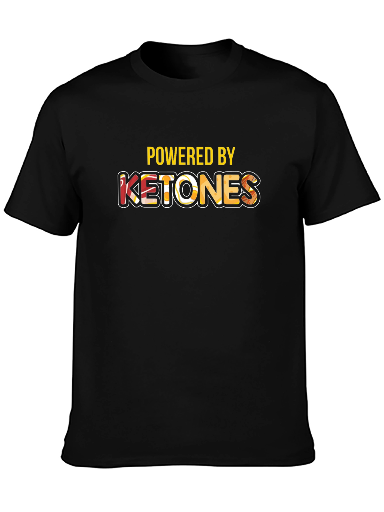 Powered By Ketones Graphic T-Shirt
