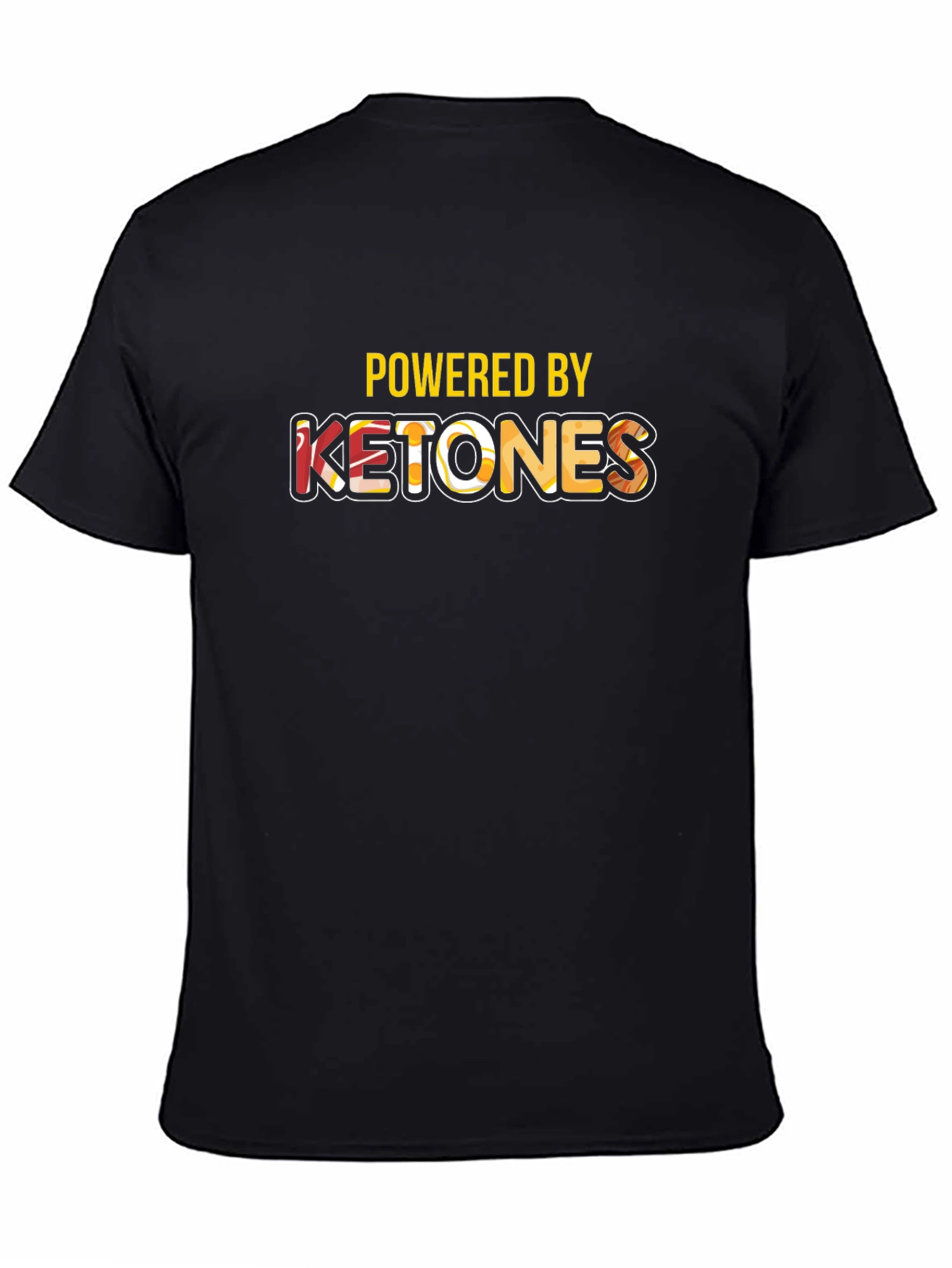 Powered By Ketones Graphic T-Shirt