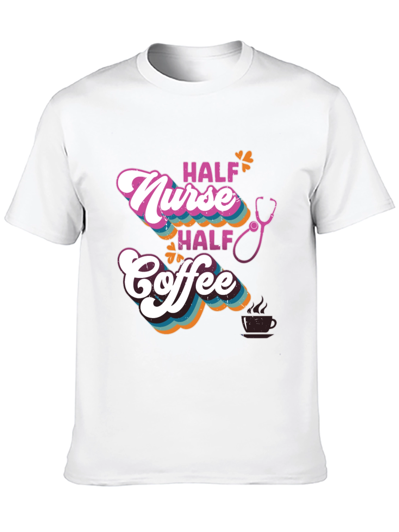 Nurse/Coffee T-Shirt - Perfect Gift!