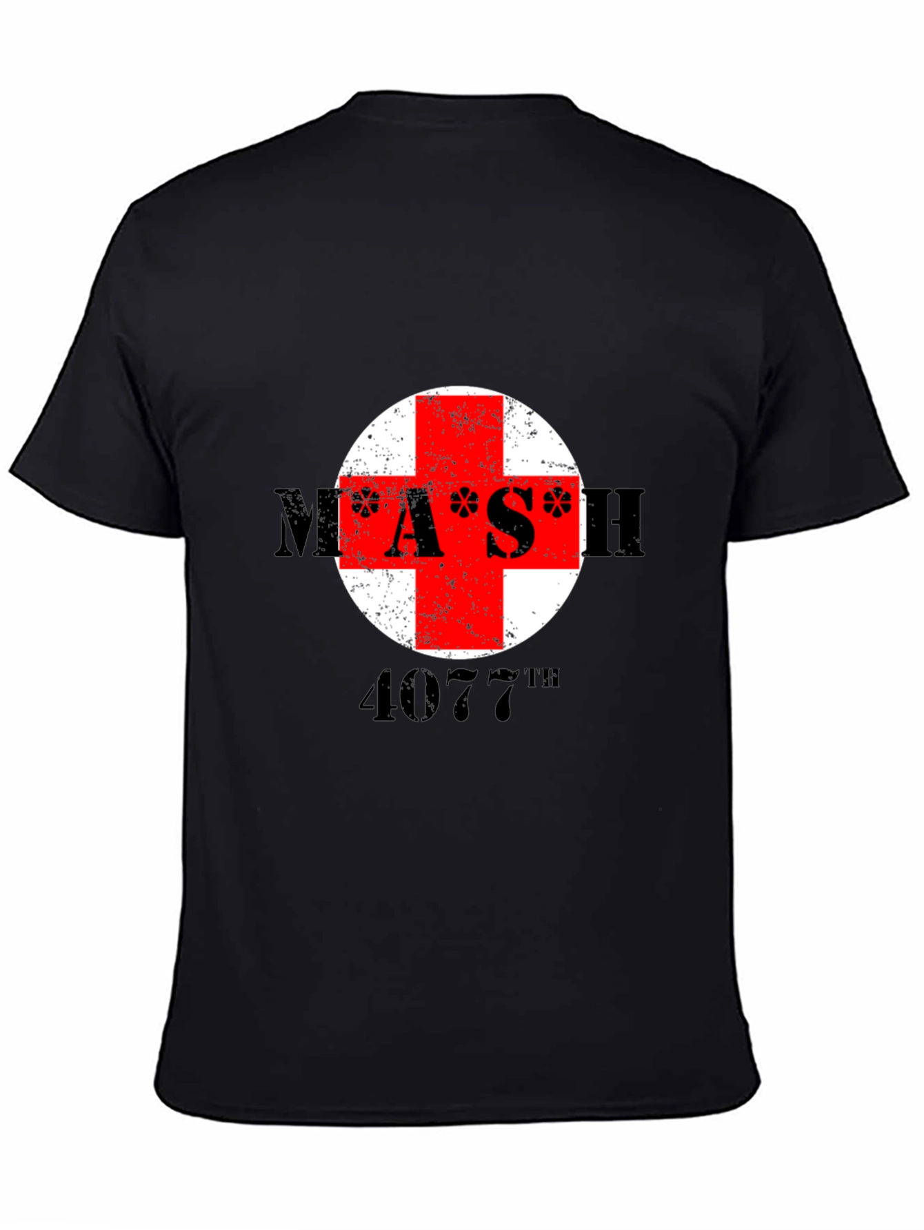 MASH 4077th T-Shirt - Red Cross Design