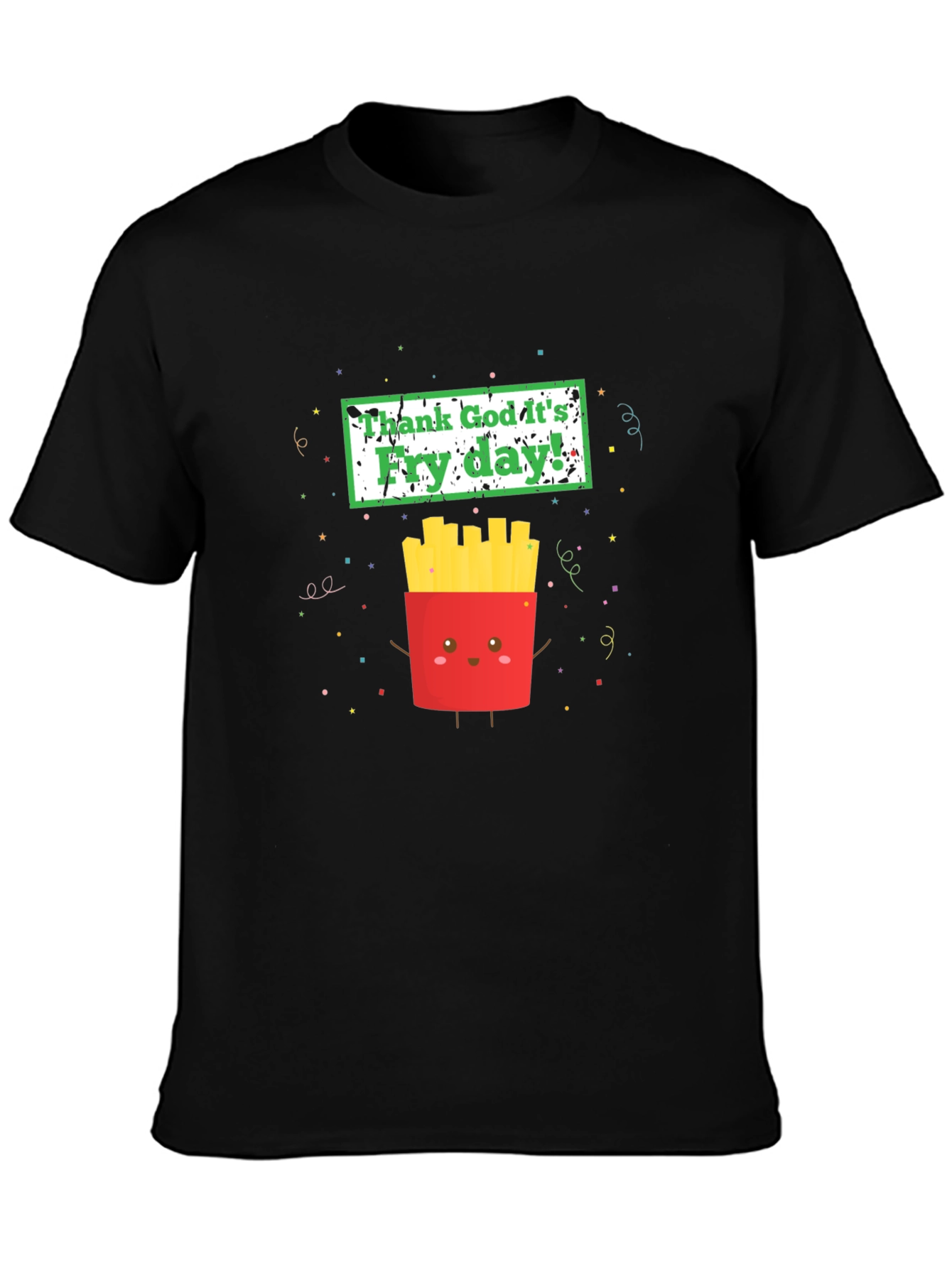 Thank God Its Fry Day T-Shirt Casual Wear