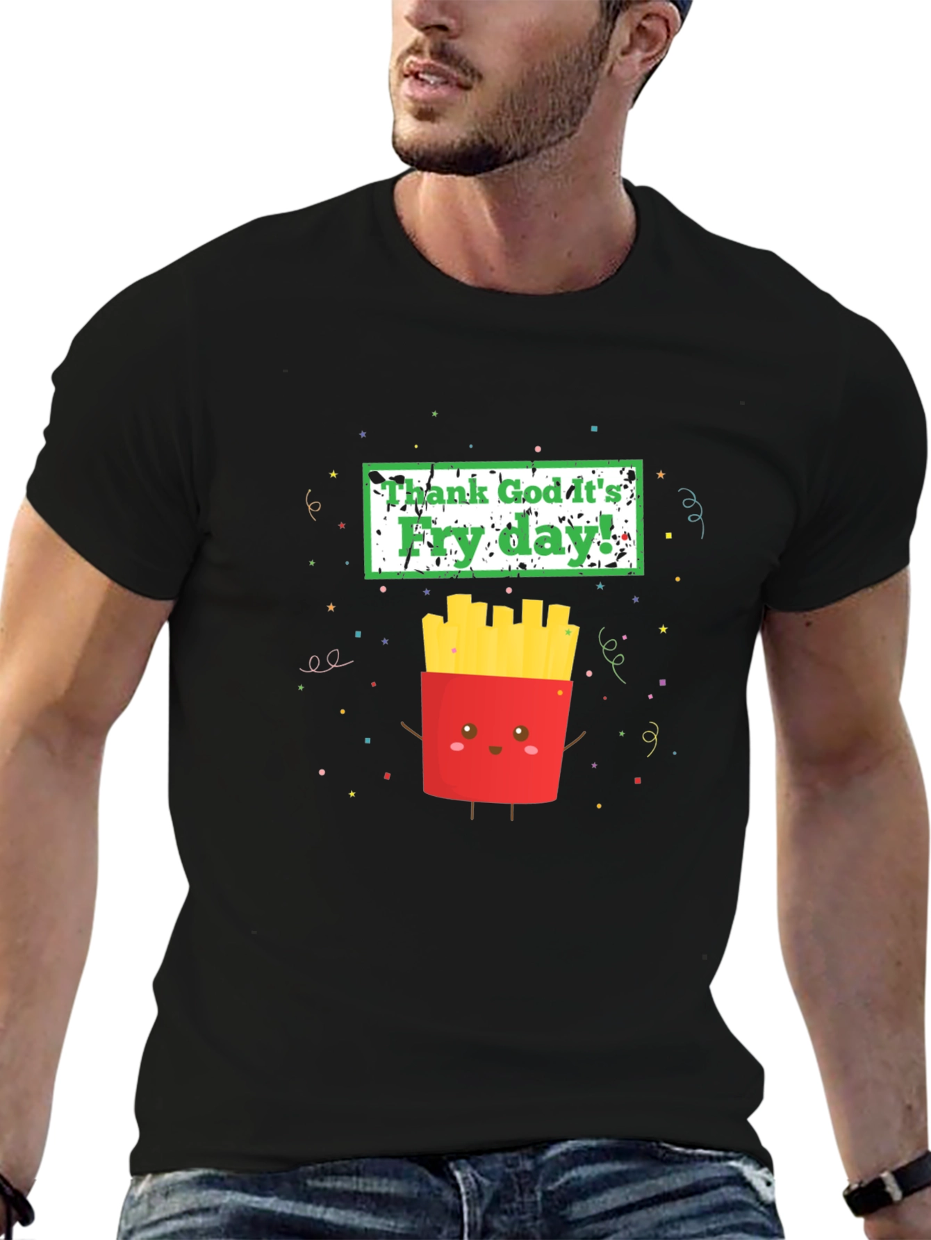 Thank God Its Fry Day T-Shirt Casual Wear