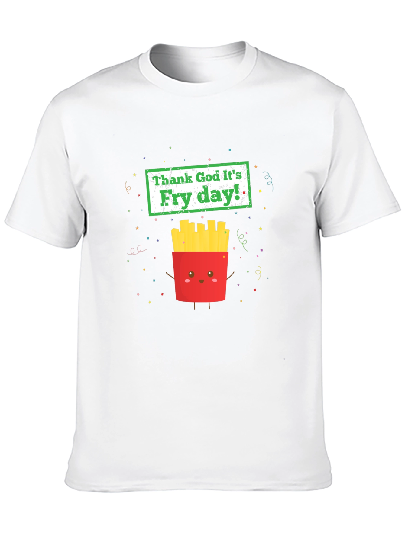 Thank God Its Fry Day T-Shirt Casual Wear