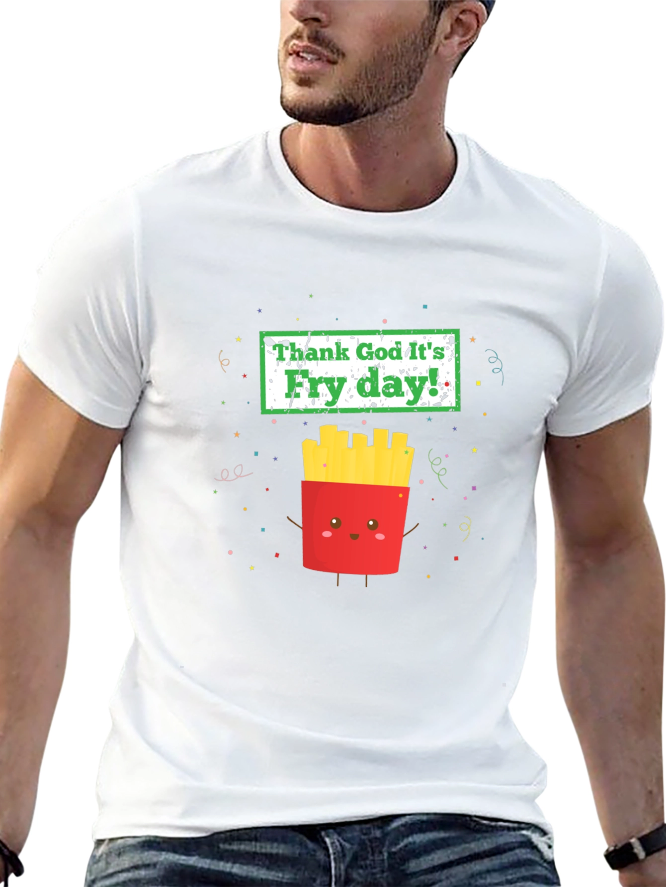 Thank God Its Fry Day T-Shirt Casual Wear