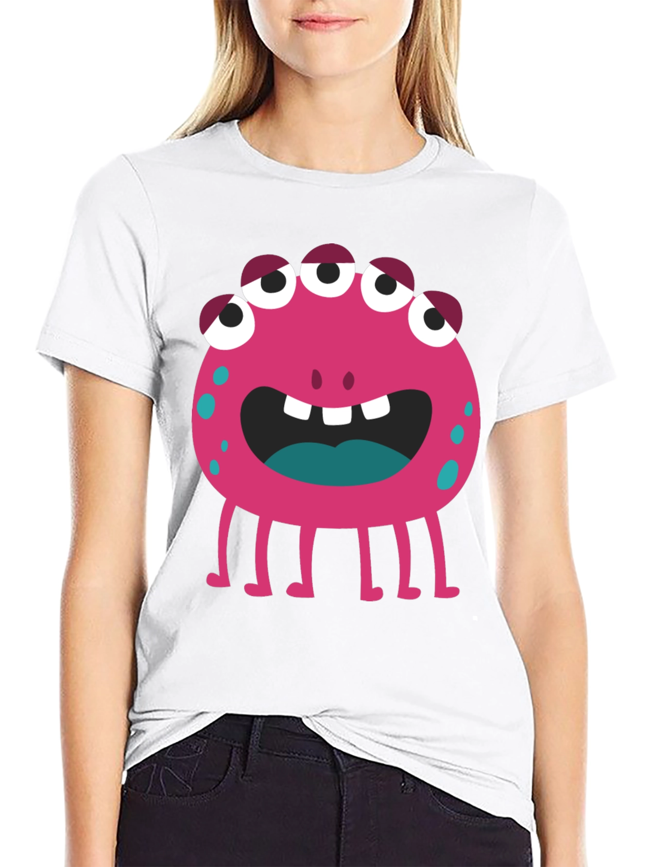 Monster Graphic T-Shirt - Fun & Unique Design