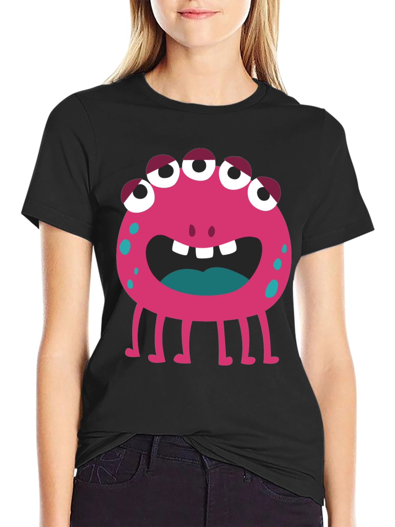 Monster Graphic T-Shirt - Fun & Unique Design
