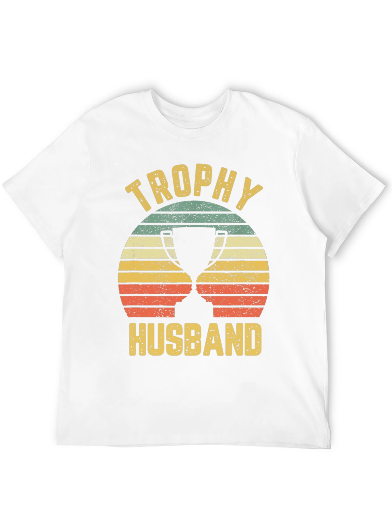 Trophy Husband Graphic Tee - Retro Style